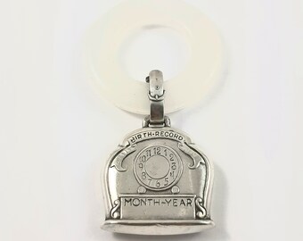 sterling silver teething ring safe