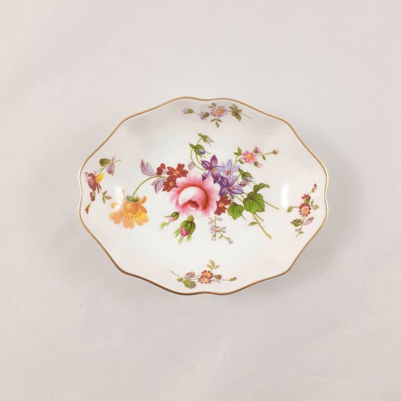 Derby Posies Trinket Dish, Small Dish, Nut Dish o… - image 1