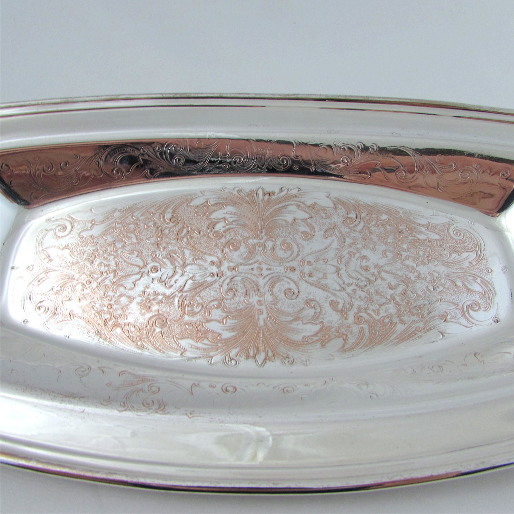 Vintage Viking Plate EP Brass Tray | eBay