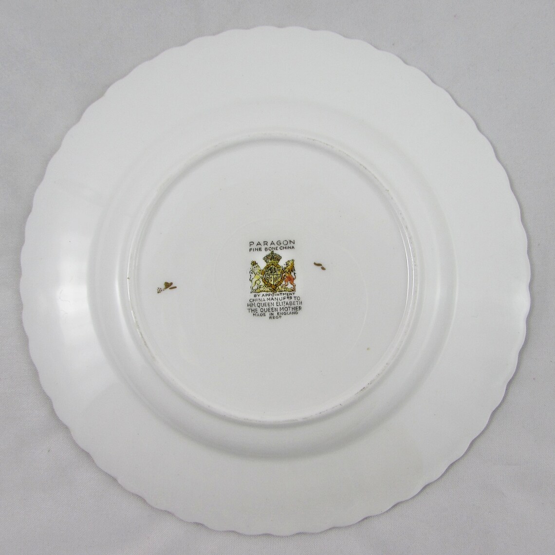 Bread and Butter Plate With Flowers Dessert Plate 6 Inches Etsy