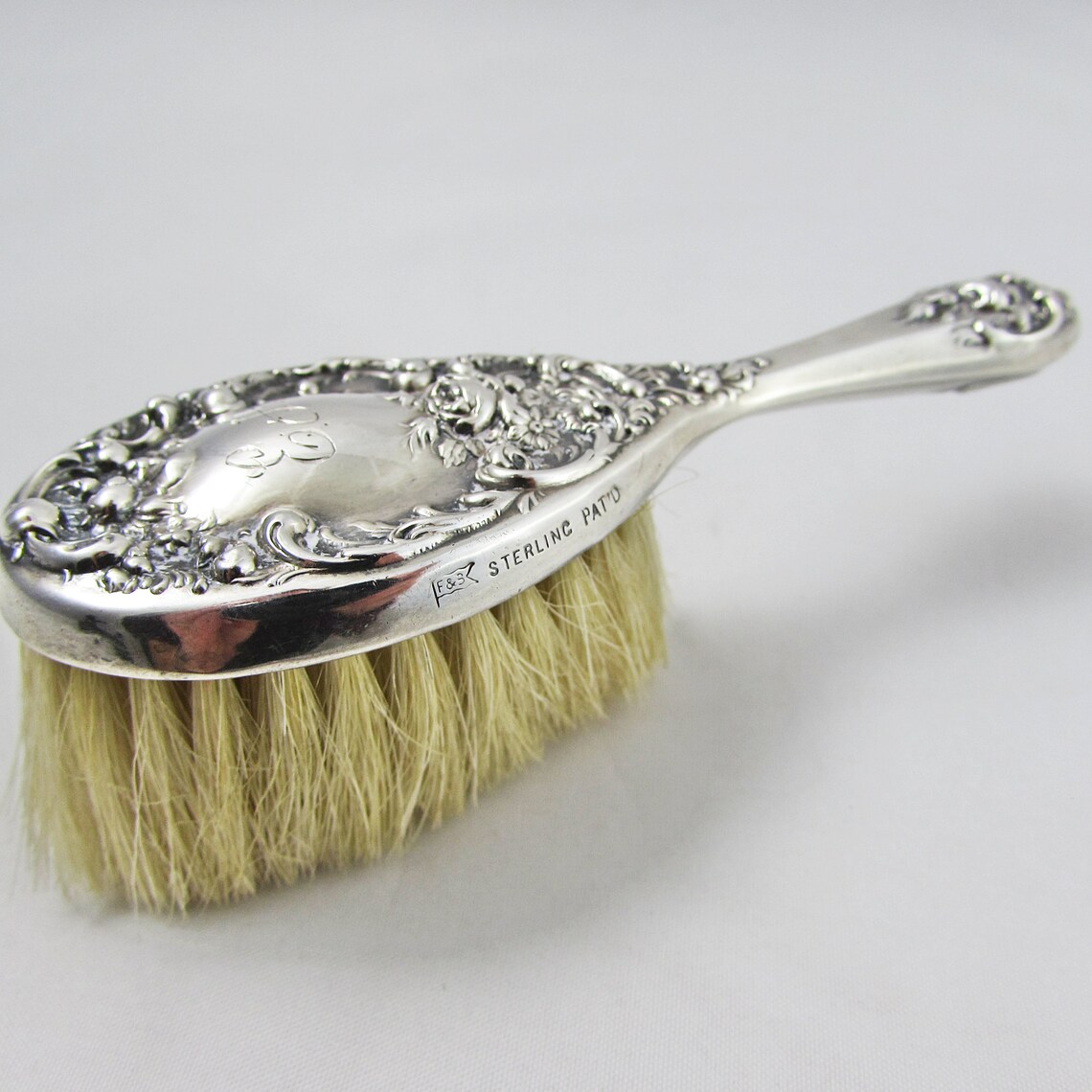 Victorian Sterling Silver Baby's Hair Brush E.A. Etsy