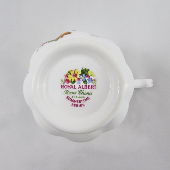Royal Albert Cup and Saucer Summertime series (DEB) Royal Albert Cup and Saucer Summertime series (DEB)