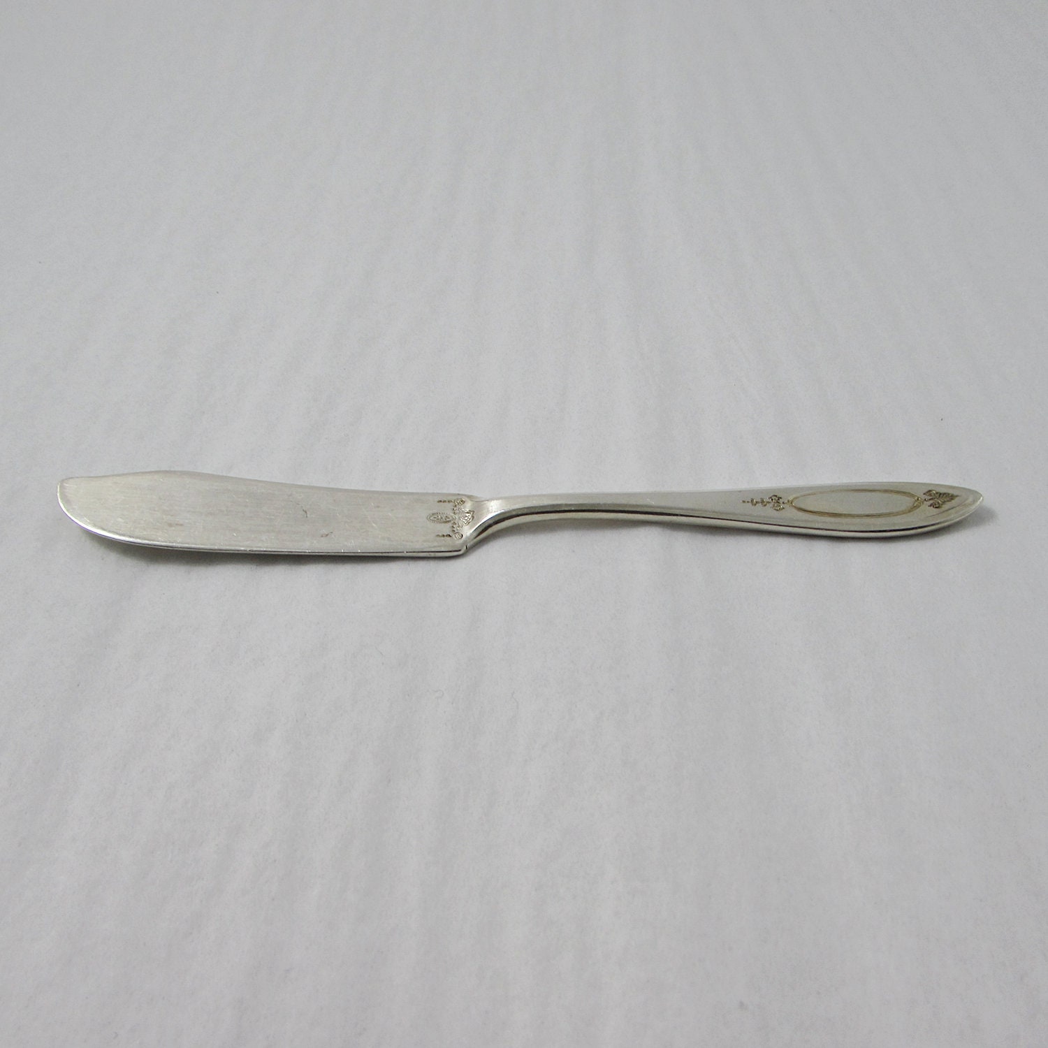 Inspiration silverplate Rogers Master Butter Server S 