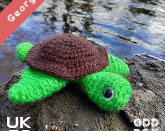 Crocheted turtle