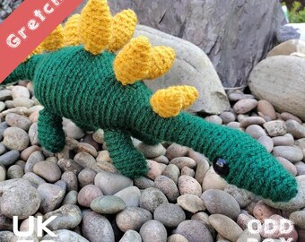Crocheted Stegosaurus