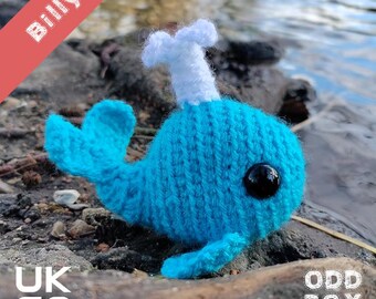 Crocheted whale