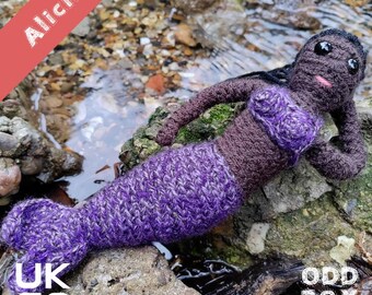 Crocheted mermaids