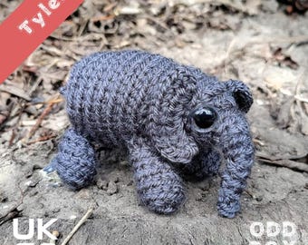Crocheted elephant