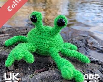 Crocheted crab