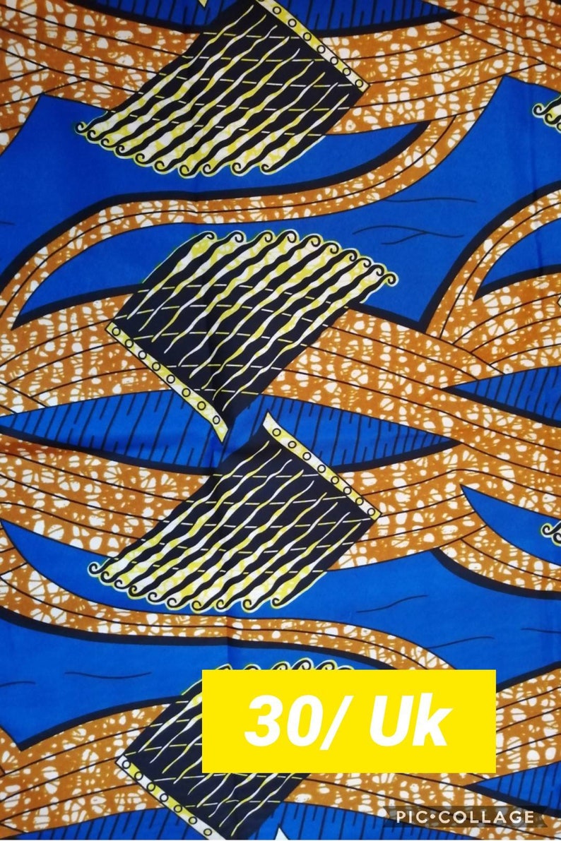 Cravatta uomo in Stoffa Africana / Tie for men African Fabric image 8