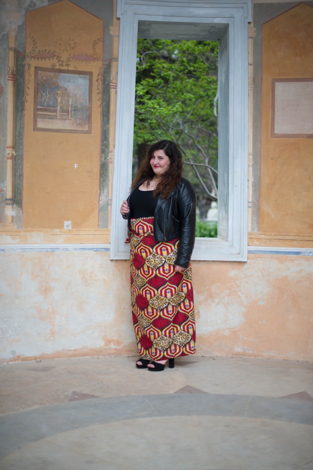 Gonna lunga curvy sale