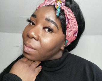 FASCIA BANDANA  in stoffa africana   African "BANDANA" head wrap