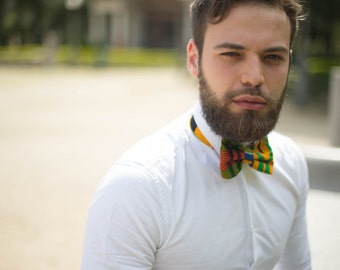 Papillon UOMO in stoffa africana / bow tie for men in African Fabric