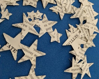 Legally Confetti (stars) - Made from Law Books