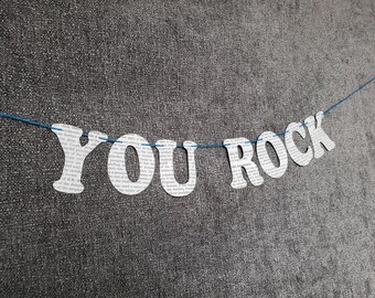 You Rock - Legally Bunting -  Made from Law Books