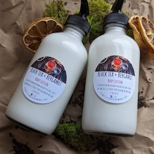 Creamy Black Tea + Bergamot Lotion
