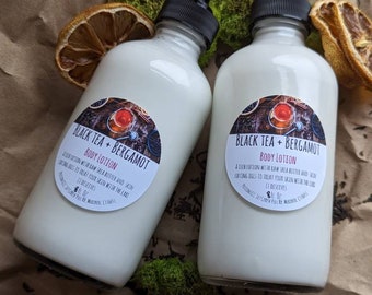 Creamy Black Tea + Bergamot Lotion