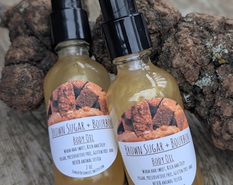 Brown Sugar Bourbon Shimmering Body Oil