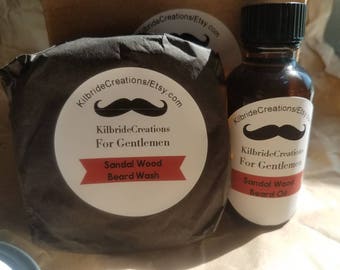 Beard Oil and Beard Wash Set