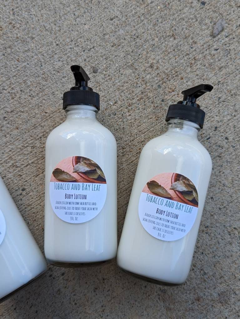 tobacco body lotion Tobacco and Bay Leaf Lotion