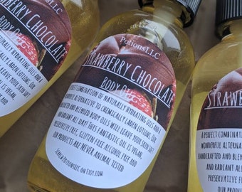 Strawberry Chocolate Shimmering Body Oil