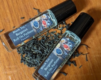 Black Tea and Bergamot Roll On Perfume