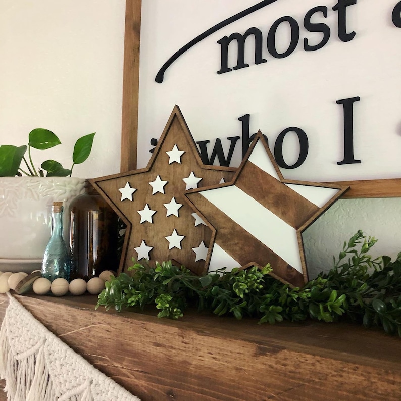 Stars and Stripes Fourth of July Stars patriotic Stars image 1