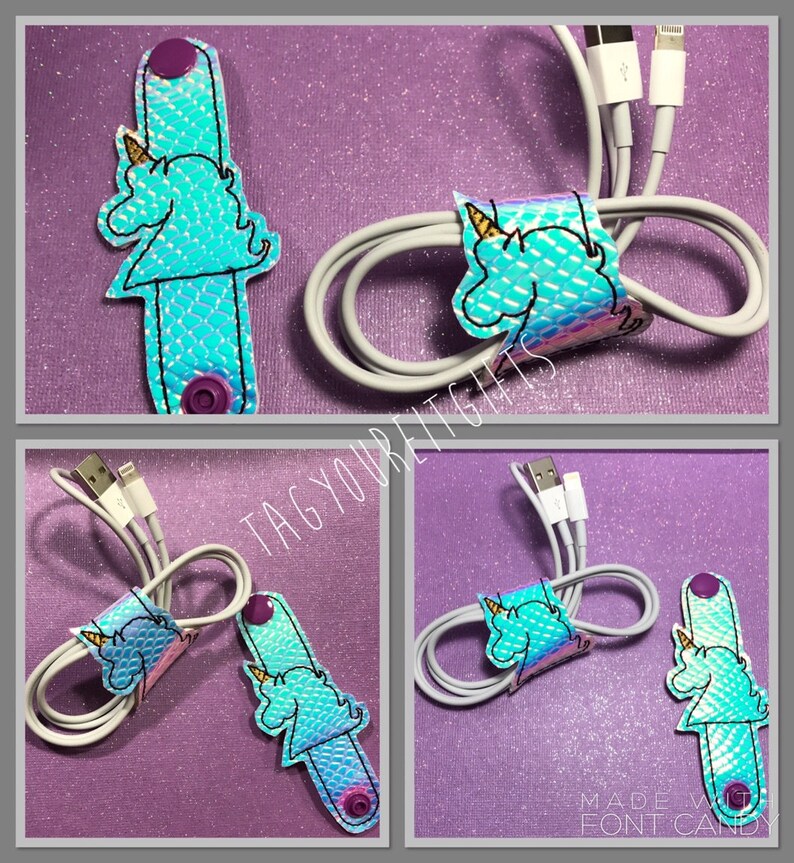 Unicorn Cord Keeper Device Cord Organizer