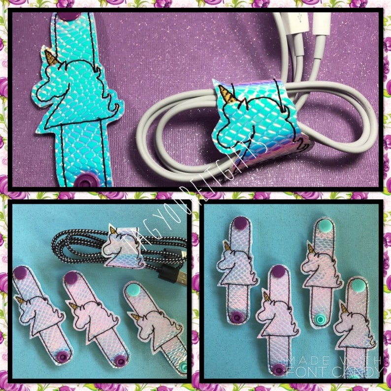 Unicorn Cord Keeper Device Cord Organizer