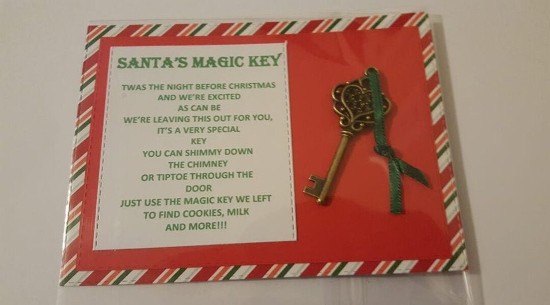 Santa's Magic Key - Etsy