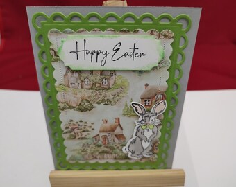 Adorable Story Book Easter Peter Rabbit Handmade Card