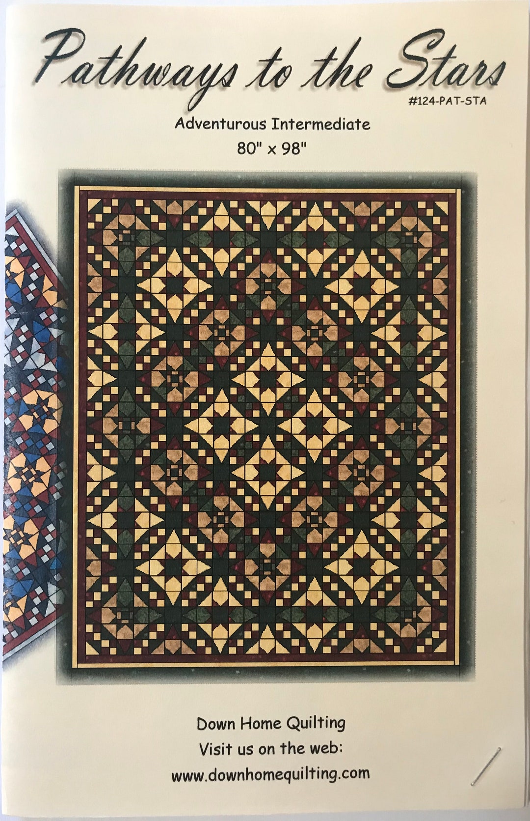 Pathways to the Stars Quilt Pattern Down Home Quilting - Etsy