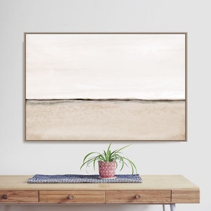 Large Landscape Painting, Large wall art, Coastal Art, Large Abstract Painting, Printable Art, Minimal Wall Art, 24x36 Wall Art, Dan Hobday