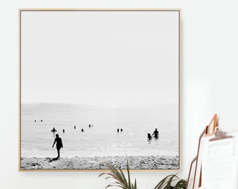 Beach Wall Art,"Grande" Printable Art Prints, Dan Hobday, Living Room Decor, digital download art, Beach art, minimal wall art prints