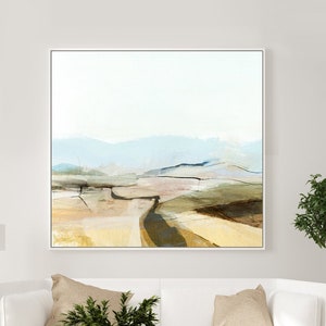 Large Abstract Landscape Painting, Dan Hobday Art, Large Wall Art ...