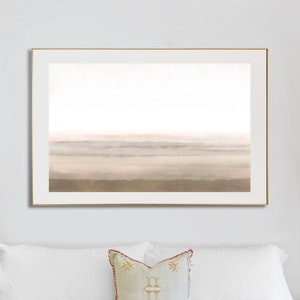 Large Landscape Painting, Large wall art, Bedroom Art, Large Abstract Painting, Printable Art, Sunset Art, Neutral Art, Dan Hobday Art