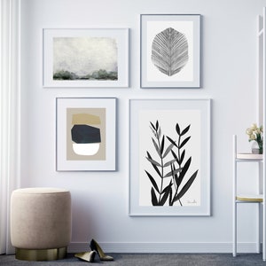 Gallery Wall Prints, Gallery Wall Art, Set of Prints, Printable Art, Wall Art Prints, Set of 4, Dan Hobday, Art Prints, Print Bundle Set