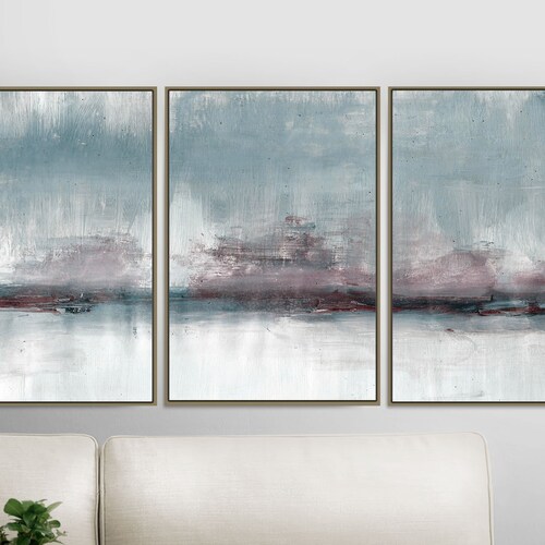 Set of 3 Prints Abstract Art Print Set 3 Abstract Prints | Etsy