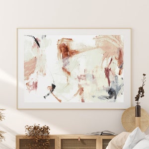 Large Abstract Painting,Dan Hobday Art, Large Painting, Neutral Wall Art, Printable Abstract Art, 24x36, Modern Farmhouse, Download Painting