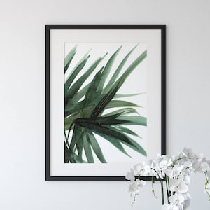 Printable Wall Art, Leaf Print, Tropical Poster, Botanical Art, Palm Print, Botanical Prints, Tropical Art, Boho art, Tropical Wall Art