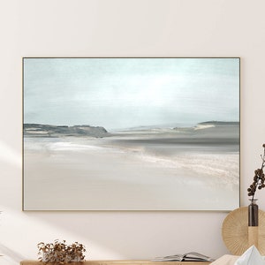 Große Landschaftsmalerei, große Wandkunst, Meerlandschaft, große abstrakte Malerei, Ozean Kunst, 24x36 Print, Art Print, Dan Hobday