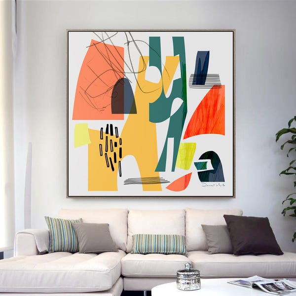 Large Abstract printable art, Large Painting, Minimal Art, Square Prints, Abstract paintings instant download art, 50x50 large abstract art