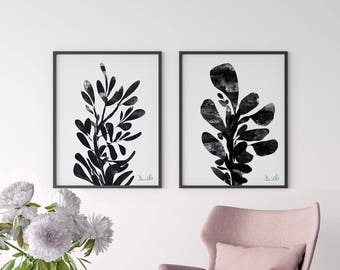 black and white art etsy