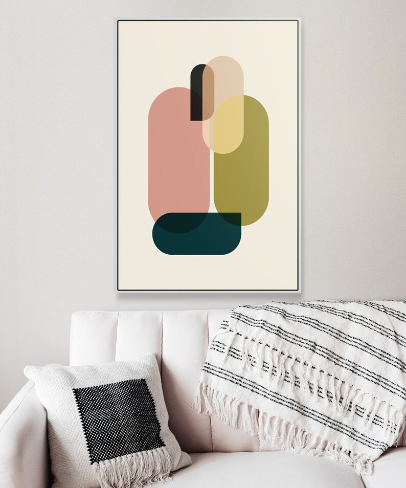 Large Printable Art Mid Century Modern Mid Century Print Etsy UK