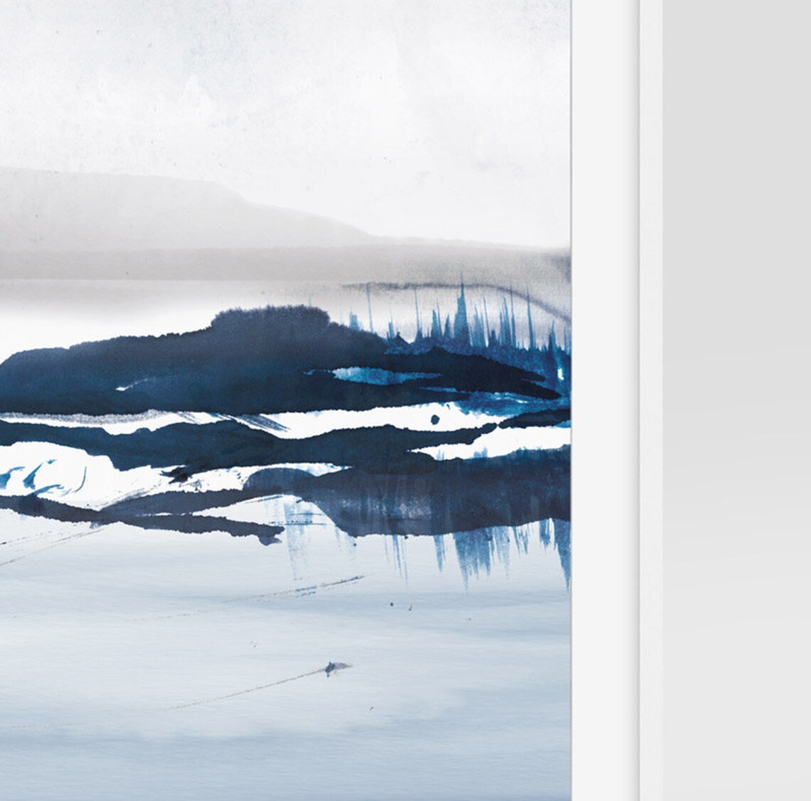 Seascape Painting Printable Abstract Art Digital Download - Etsy