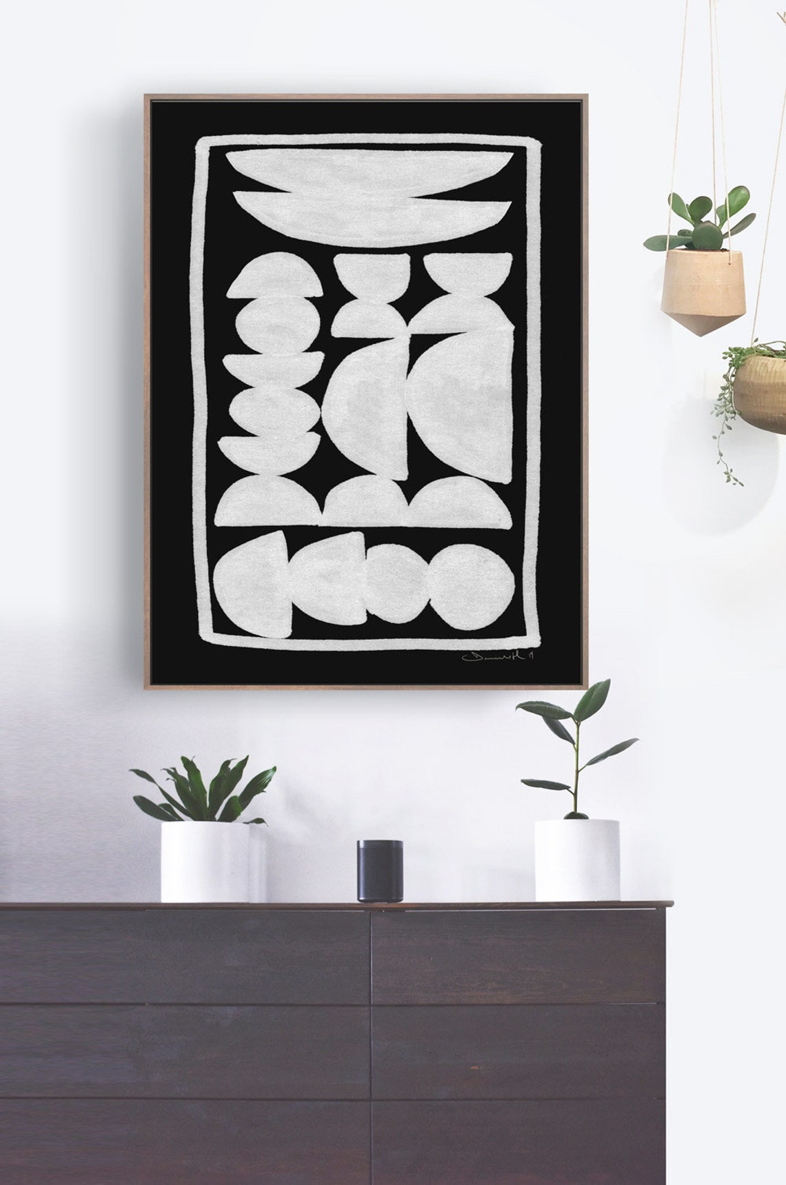 Printable Abstract Art Large Printable Art Scandinavian Etsy