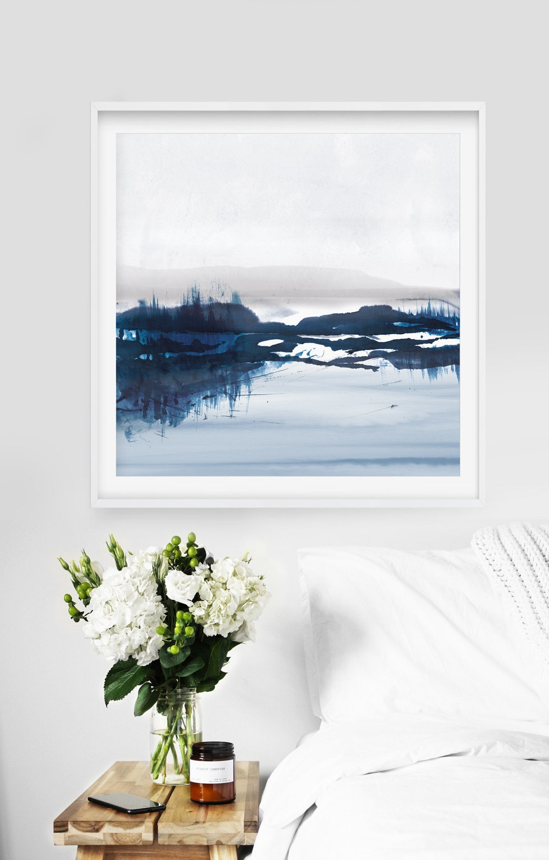 Seascape Painting, Printable Abstract Art, Digital Download, Seascape ...