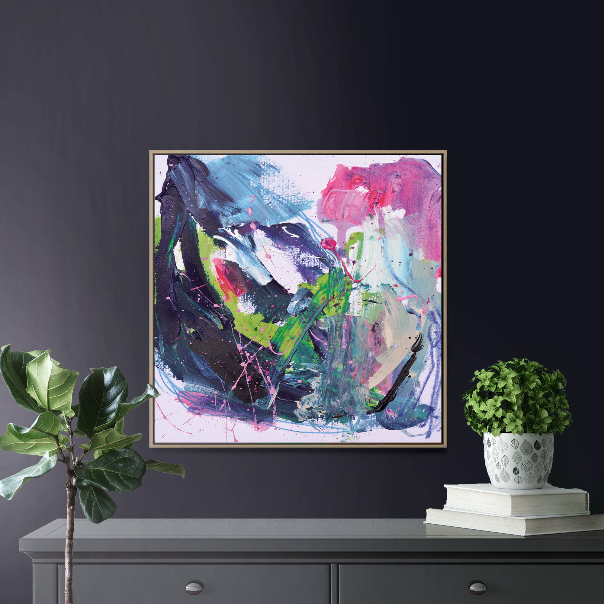 Prints Art Collectibles Contemporary Painting Instant Download