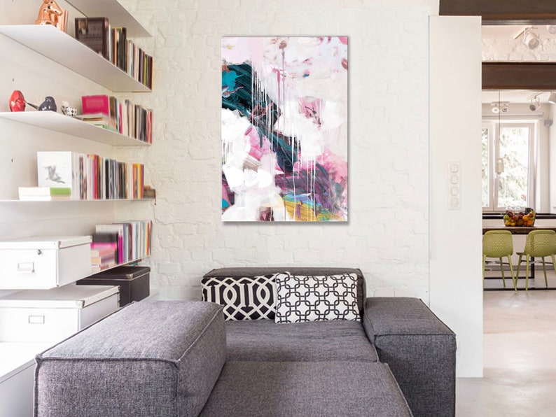 Set of 2 Prints Abstract Art Print Set 2 Abstract Prints Etsy