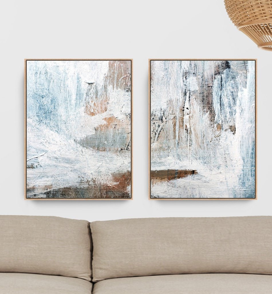 Set Of 2 Abstract Prints